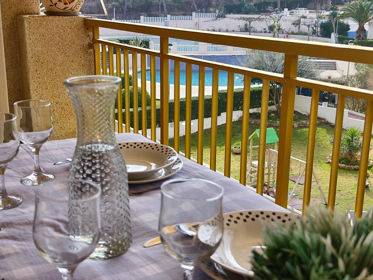 Luminoso Apartamento En Salou Con Terraza Y Parque Infantil Ideal Familias Extérieur photo