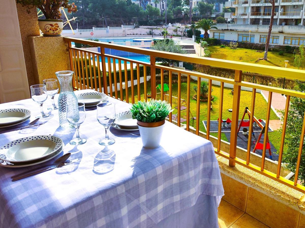Luminoso Apartamento En Salou Con Terraza Y Parque Infantil Ideal Familias Extérieur photo